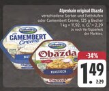 original Obazda bei EDEKA im Großhabersdorf Prospekt für 1,49 €