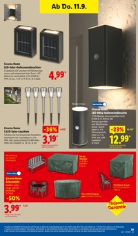 Solar-Led-Lampen im aktuellen Lidl Prospekt (Essen) Solar-Led-Lampen im Lidl Prospekt "LIDL LOHNT SICH" mit 67 Seiten (Essen)