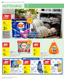 Offre Tablettes lave-Vaisselle dans le catalogue Carrefour Market du moment à la page 54