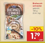 Aktuelles Bratwurstschnecke Angebot bei Netto Marken-Discount in Oldenburg ab 1,79 €