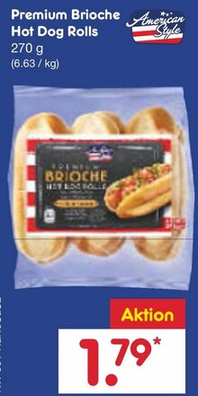 Premium Brioche Hot Dog Rolls bei Netto Marken-Discount in Mülheim Premium Brioche Hot Dog Rolls im Angebot bei Netto Marken-Discount Mülheim für 1,79 €