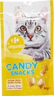 Snacks pour chats - CARREFOUR COMPANINO - Carrefour Snacks pour chats - CARREFOUR COMPANINO à 0,89 € dans le catalogue Carrefour