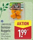 Gemüse-Nuggets von Landfreude im aktuellen ALDI Nord Prospekt