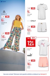 Prix et réduction Bébé dans le prospectus Intersport en cours Offre Bébé dans le catalogue Intersport du moment à la page 12