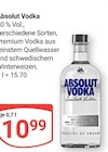 Vodka im Angebot bei GLOBUS in Krefeld Vodka Angebote von Absolut bei GLOBUS Krefeld für 10,99 €