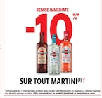 Promo -10% remise immédiate sur tout MARTINI à  dans le catalogue Intermarché Super à Lannion