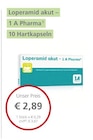 LINDA Reutlingen - Loperamid akut Angebot im Prospekt Loperamid akut bei LINDA im Reutlingen Prospekt für 2,89 €