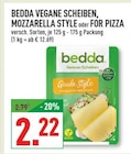 Vegane Scheiben, Mozzarella Style oder For Pizza im Angebot bei Marktkauf in Bottrop Vegane Scheiben, Mozzarella Style oder For Pizza Angebote von bedda bei Marktkauf Bottrop für 2,22 €