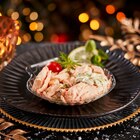 Coquille de saumon, jardinière de légumes et pointe de mayonnaise à l'aneth en promo chez Carrefour Coquille de saumon, jardinière de légumes et pointe de mayonnaise à l'aneth dans le catalogue Carrefour