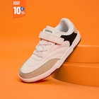 La Halle Pujols - Promo Baskets basses fermeture à scratchs blanc garçon Promo Baskets basses fermeture à scratchs blanc garçon à 10,00 € dans le catalogue La Halle à Pujols