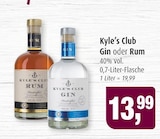 Aktuelles Gin oder Rum Angebot bei Markant in Kiel ab 13,99 €