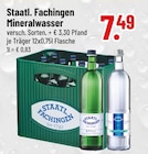 Mineralwasser von Staatl. Fachingen im aktuellen Trinkgut Prospekt für 7,49 €