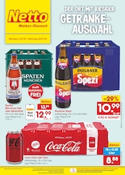 Coca Cola Zero Angebote im Prospekt "Aktuelle Angebote" von Netto Marken-Discount auf Seite 30