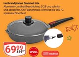 Hochrandpfanne Diamond Lite Angebote von WOLL bei GLOBUS Homburg für 69,99 €