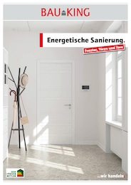 Bauking Prospekt: "Trend-Tipps FÜR DIE ENERGETISCHE SANIERUNG", 6 Seiten, 20.09.2024 - 29.09.2024