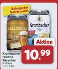 Aktuelle Krombacher Angebote bei famila Nordwest in Osnabrück Aktuelles Kellerbier Frische-Fässchen Angebot bei famila Nordwest in Osnabrück ab 10,99 €