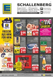 Aktueller EDEKA Prospekt mit Coca Cola, "Aktuelle Angebote", Seite 1