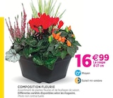 Delbard Aubevoye - Promo Composition fleurie Promo Composition fleurie à 16,99 € dans le catalogue Delbard à Aubevoye