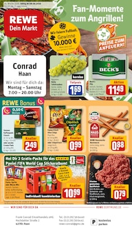 Aktueller REWE Prospekt (Solingen (Klingenstadt)) REWE Prospekt "Dein Markt" mit Seiten (Solingen (Klingenstadt))