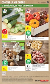 Promos Pomme De Terre dans le catalogue "-60% DE REMISE IMMÉDIATE SUR LE 2ÈME" de Intermarché Hyper Pomme De Terre en promo dans le catalogue Intermarché Hyper à la page 5