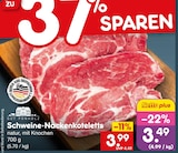 Aktuelle Schweinefleisch Angebote bei Netto Marken-Discount in Fürth Aktuelles Schweine-Nackenkoteletts Angebot bei Netto Marken-Discount in Fürth ab 3,49 €