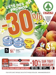 Catalogue Spar à Vaujours, avec 12 pages Prospectus Spar à Vaujours, "L'été des promos", 12 pages, 29/06/2022 - 10/07/2022