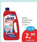 Power Gel Rohrfrei von rorax für 2,99 € bei budni im Angebot Power Gel Rohrfrei von rorax im aktuellen budni Prospekt