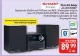 Micro-HiFi-Anlage „XL-B517D(BK)“ im Angebot bei Marktkauf in Bautzen Micro-HiFi-Anlage „XL-B517D(BK)“ Angebote von Sharp bei Marktkauf Bautzen für 89,99 €