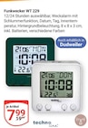 Aktuelles Funkwecker WT 229 Angebot bei GLOBUS in Mannheim ab 7,99 €