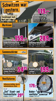 Sonnenschirm im aktuellen Hornbach Prospekt (Frankfurt (Main)) Sonnenschirm im Hornbach Prospekt "Andere feiern Tore, du dein Projekt" mit 30 Seiten (Frankfurt (Main))