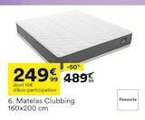 Matelas Clubbing 160×200 cm en promo chez But Chartres à 249,99 €