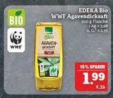 WWF Agavendicksaft von EDEKA für 1,99 € bei Marktkauf im Angebot WWF Agavendicksaft von EDEKA im aktuellen Marktkauf Prospekt