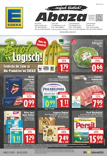 EDEKA Prospekt der Woche "Aktuelle Angebote" Seite 1, 19.05.2025 bis 24.05.2025 für Essen Aktueller EDEKA Prospekt "Aktuelle Angebote" Seite 1 von 24 Seiten für Essen