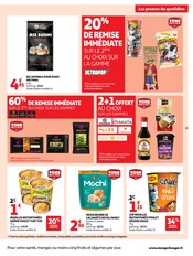 Promos Sushi dans le catalogue "OBJECTIF BBQ" de Auchan Hypermarché Sushi en promo dans le catalogue Auchan Hypermarché à la page 21