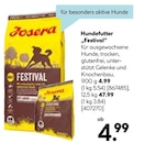 Hundefutter „Festival” von Josera für 4,99 € bei Hellweg im Angebot Hundefutter „Festival” von Josera im aktuellen Hellweg Prospekt