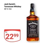 Tennessee Whiskey Angebote von Jack Daniel's bei GLOBUS Saarbrücken für 22,99 €