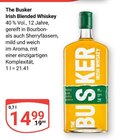 Aktuelle Whiskey Angebote bei GLOBUS in Rostock Aktuelles The Busker Irish Blended Whiskey Angebot bei GLOBUS in Rostock ab 14,99 €