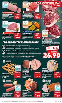 Braten im Kaufland Prospekt "Aktuelle Angebote" mit 54 Seiten (Cottbus)