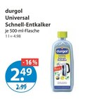 Universal Schnell-Entkalker von durgol im aktuellen V-Markt Prospekt für 2,49 €