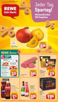 Aktueller REWE Prospekt "Dein Markt" Aktueller REWE Prospekt