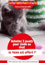 Catalogue Jardineries & Animaleries Médor et Compagnie en cours à Saint-Hilaire et alentours, "MEDOR & CIE", 1 page, 01/12/2025 - 24/12/2025