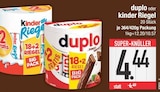 Kinder im EDEKA Prospekt duplo oder Kinder Riegel im aktuellen EDEKA Prospekt für 4,44 €
