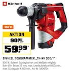 Bohrhammer „TH-RH 900/1“ von Einhell für 59,99 € bei OBI im Angebot Bohrhammer „TH-RH 900/1“ von Einhell im aktuellen OBI Prospekt