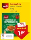 Express Reis Angebote von Bonrisi bei Netto Marken-Discount Reutlingen für 1,19 €