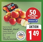 Tafeläpfel Kanzi für 1,49 € bei EDEKA im Angebot Tafeläpfel Kanzi im aktuellen EDEKA Prospekt