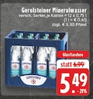 Mineralwasser Angebote von Gerolsteiner bei E center Recklinghausen für 5,49 €