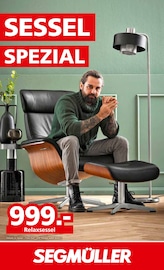 Aktueller Segmüller Möbel & Einrichtung Prospekt in Pulheim und Umgebung, "Sessel Spezial" mit 12 Seiten, 29.12.2025 - 29.03.2026