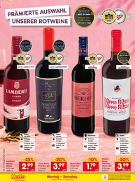 Netto Marken-Discount Rotwein im Prospekt 