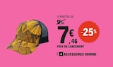 Accessoires Homme - E.Leclerc à Thionville Accessoires Homme en promo chez E.Leclerc Thionville à 7,46 €