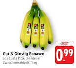 Bananen im Angebot bei EDEKA in Freiburg Bananen Angebote von Gut & Günstig bei EDEKA Freiburg für 0,99 €